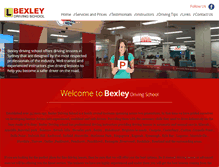 Tablet Screenshot of bexleydrivingschool.com.au